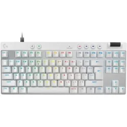 Logitech G Pro X Tkl Rapid Gaming Keyboard - White - Linear